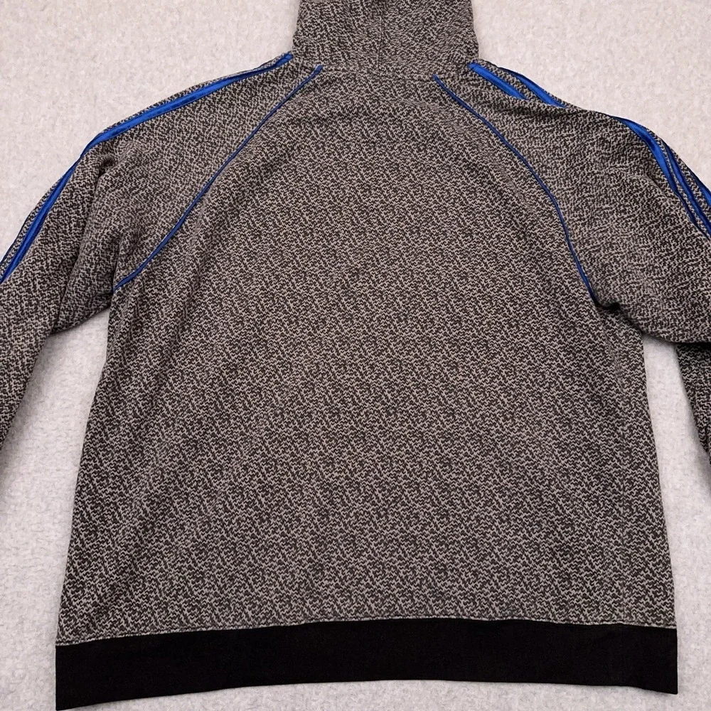 Adidas Los Angeles Clippers Pullover Hoodie Men's XL Gray‎ Geometric NBA Logo